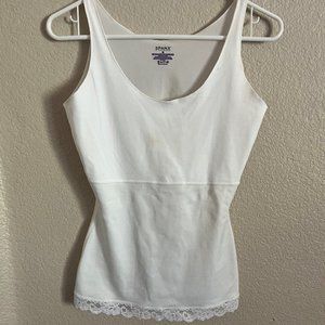 Spanx by Sara Blakely White Lace Shaping Top Medium